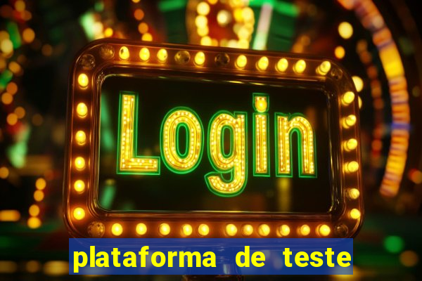 plataforma de teste de jogos pg